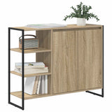 Vidaxl bijzetkast sonoma 96.5 x 30 x 75 cm bewerkt hout