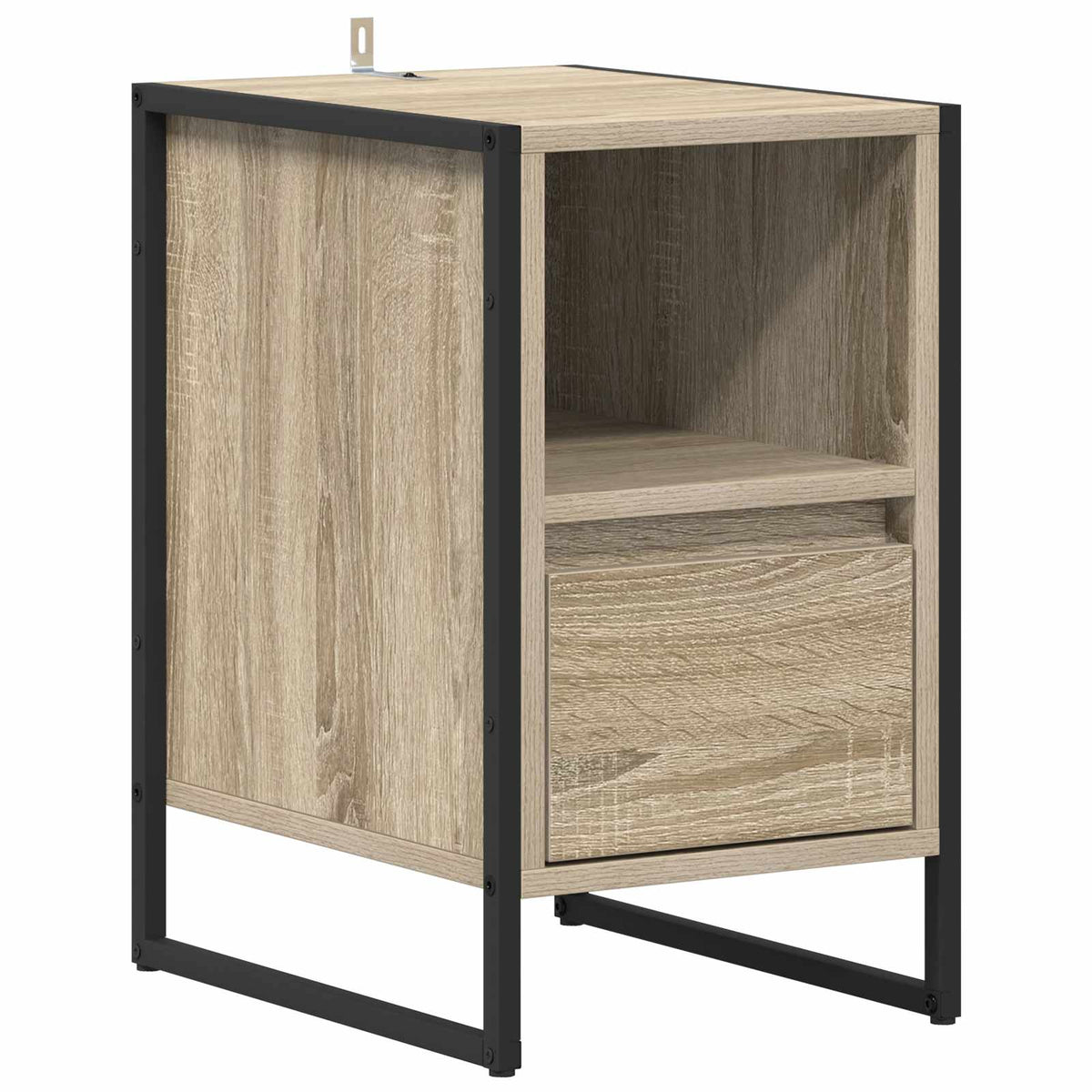 Vidaxl nachtkastje sonoma eiken 39,5 x 30 x 50 cm bewerkt hout