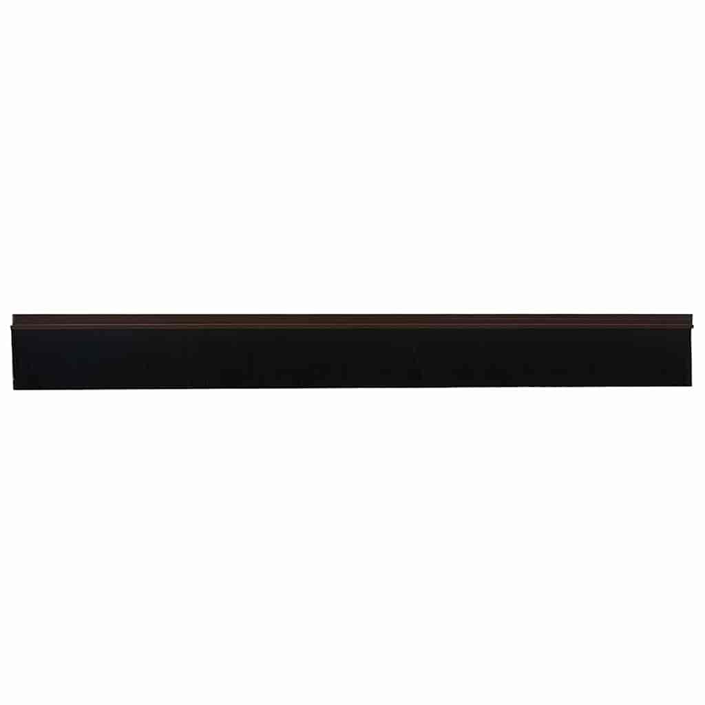 Vidaxl zelfklevende deurborstels 2 st bruin 100 cm aluminium legering