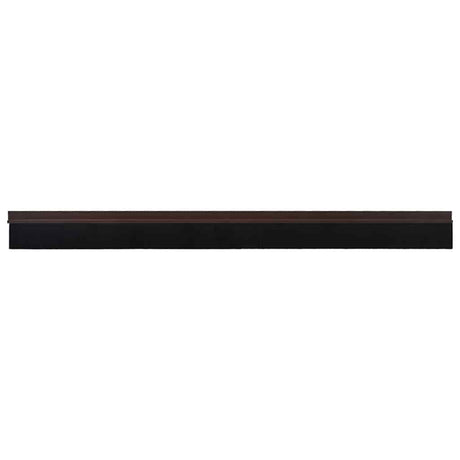 Vidaxl zelfklevende deurborstels 12 st bruin 100 cm aluminium legering