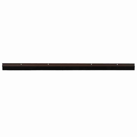 Vidaxl schroefbare deurborstelafsluitingen 12 st bruin 100 cm