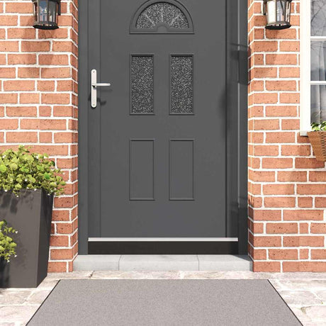 Vidaxl zelfklevende deurborstels 2 st zilver 100 cm aluminium legering