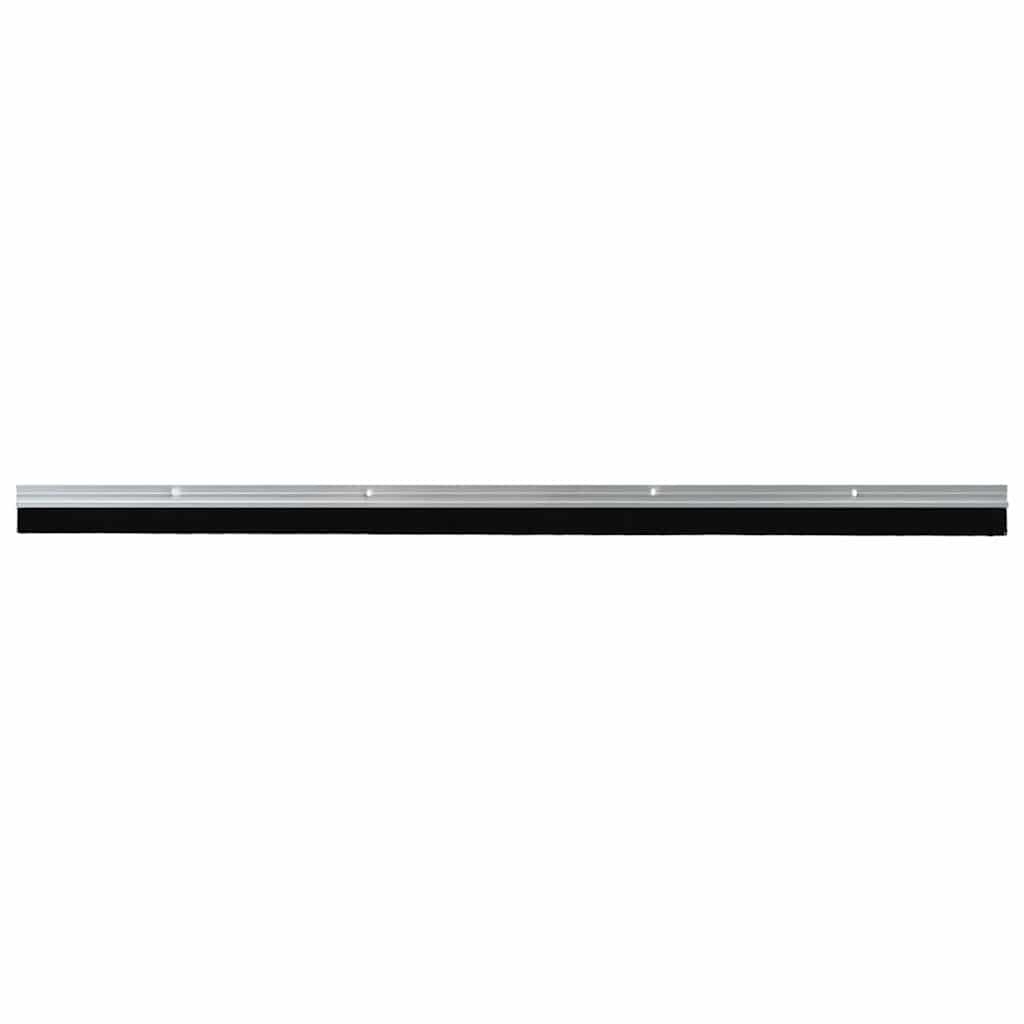 Vidaxl schroefbare deurborstelafsluitingen 6 st zilver 100 cm