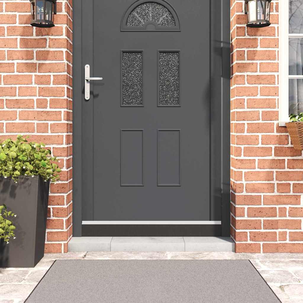 Vidaxl zelfklevende deurborstels 12 st wit 100 cm aluminium legering