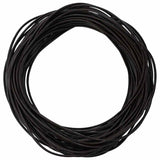 Vidaxl leren koord 1 donkerbruin ø1 mm x 5 m leer