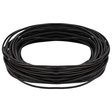 Vidaxl leren koord 1 donkerbruin ø1 mm x 50 m leer