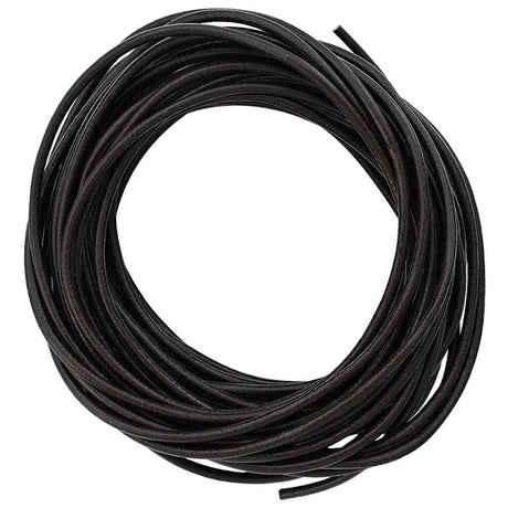 Vidaxl leren koord 1 donkerbruin ø3 mm x 10 m leer