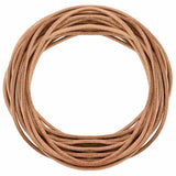 Vidaxl leren koord 1 bruin ø2,5 mm x 10 m leer