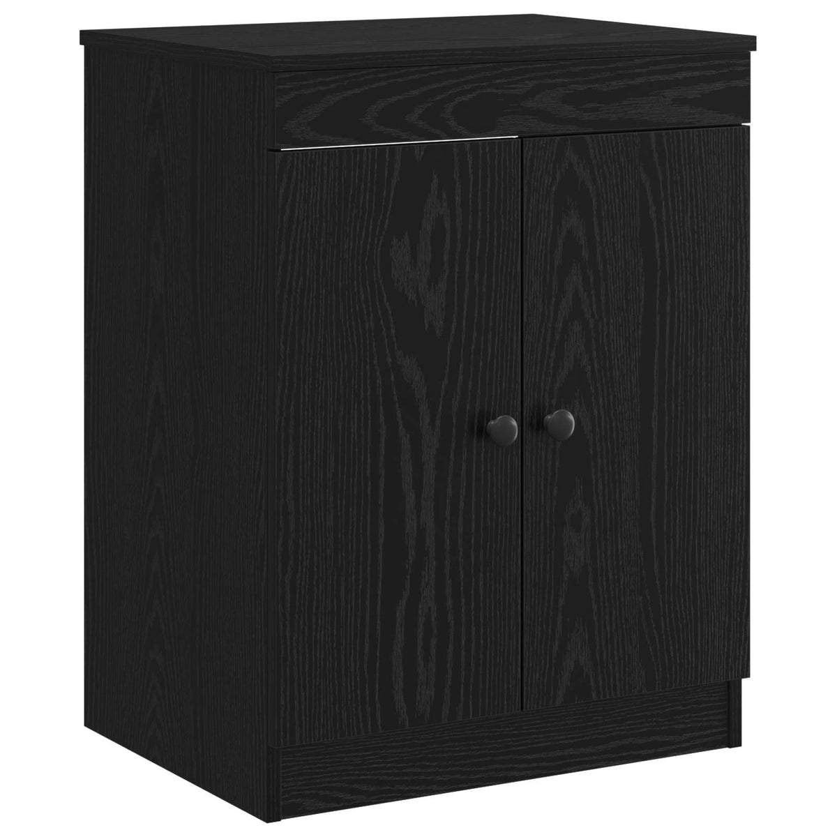 Vidaxl badkamerkast zwart 54 x 41 x 70 cm bewerkt hout