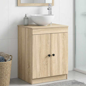 Vidaxl badkamerkast sonoma eiken 54 x 41 x 70 cm bewerkt hout