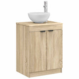 Vidaxl badkamerkast sonoma eiken 54 x 41 x 70 cm bewerkt hout