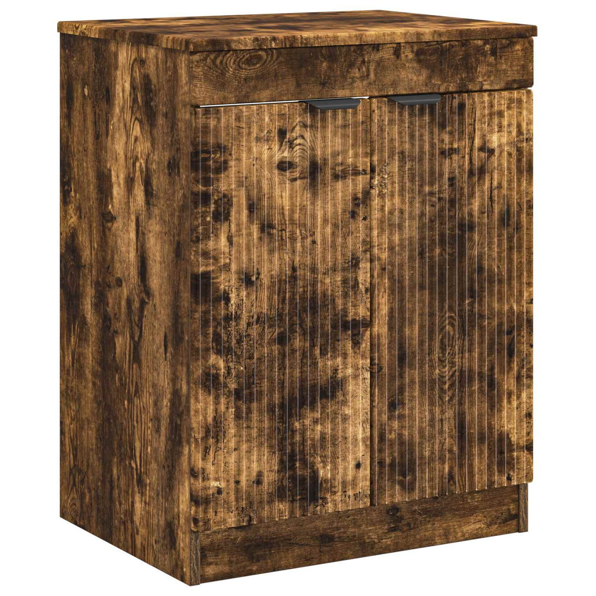 Vidaxl badkamerkast gerookt eiken 54 x 41 x 70 cm bewerkt hout