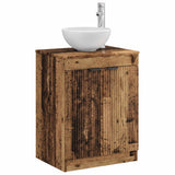 Vidaxl badkamerkast oud hout 54 x 41 x 70 cm bewerkt hout