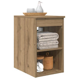Vidaxl badkamerkast tussenin artisanaal eiken 30 x 35 x 50 cm