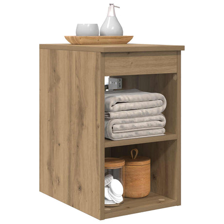 Vidaxl badkamerkast tussenin artisanaal eiken 30 x 41 x 50 cm