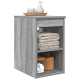 Vidaxl badkamerkast tussenin grijs sonoma 30 x 44,5 x 50 cm