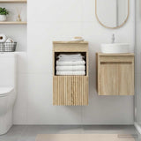 Vidaxl badkamerkast sonoma eiken 30 x 35 x 50 cm bewerkt hout