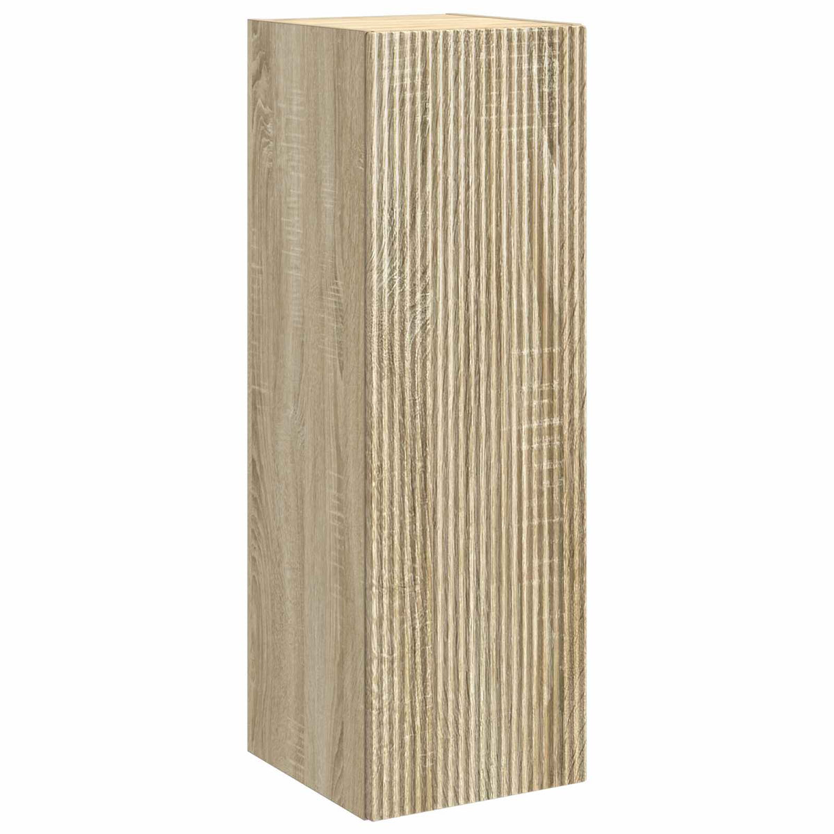 Vidaxl wand gemonteerde badkamerkast sonoma eiken 33 x 34,5 x 100 cm