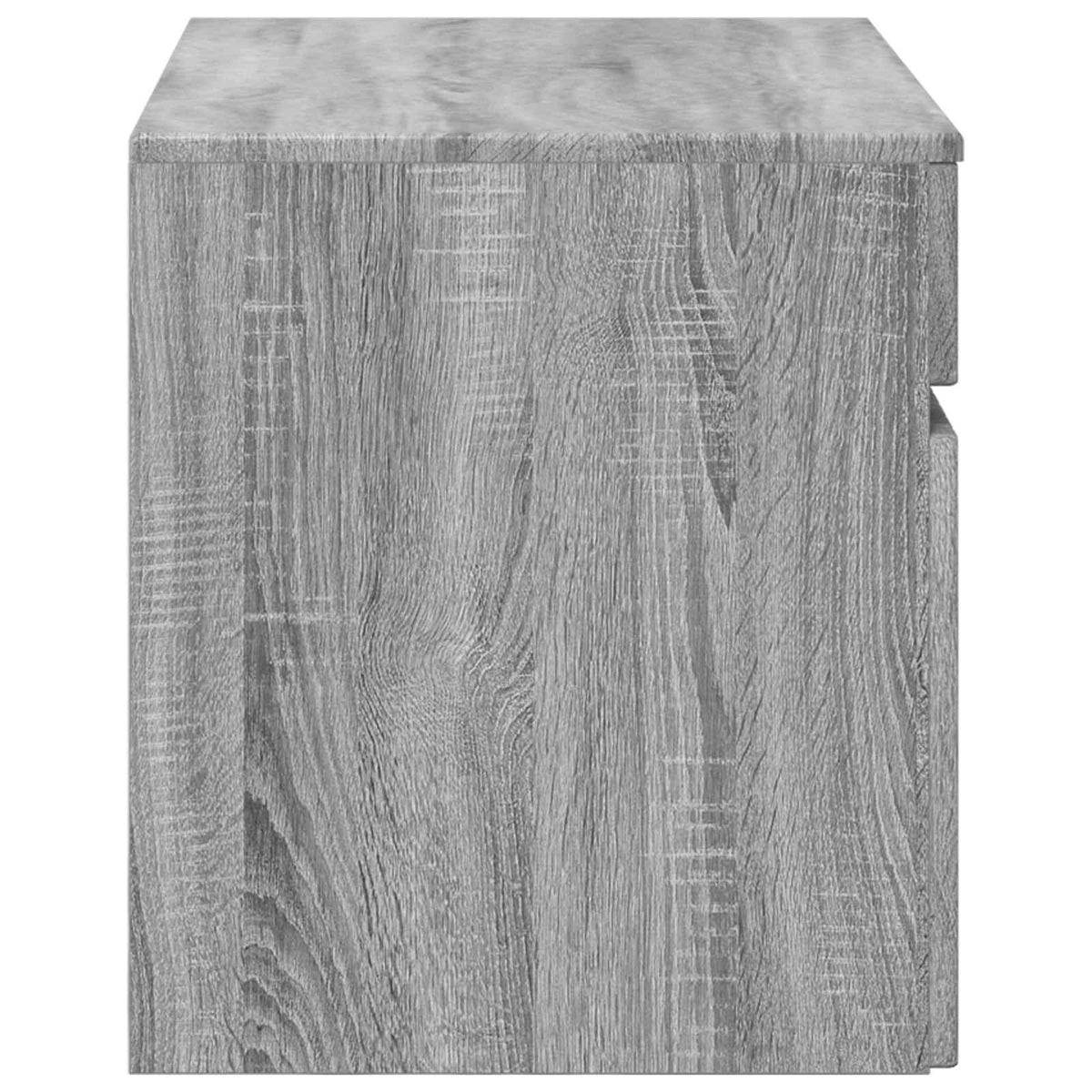 Vidaxl wand gemonteerde badkamerkast grijs sonoma 59 x 44,5 x 50 cm