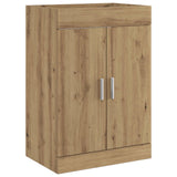 Vidaxl badkamer onder wasbak kast artisanaal eiken 78,5 x 37,5 x 81 cm