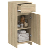 Vidaxl badkamerkast sonoma eiken 35 x 36,5 x 85 cm bewerkt hout