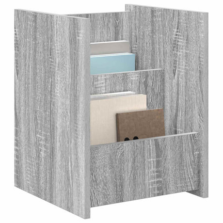 Vidaxl tijdschrift rek grijs sonoma 35 x 35 x 45 cm bewerkt hout