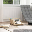 Vidaxl tijdschrift rek sonoma eiken 53 x 40 x 28,5 cm bewerkt hout