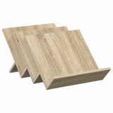 Vidaxl tijdschrift rek sonoma eiken 53 x 40 x 28,5 cm bewerkt hout