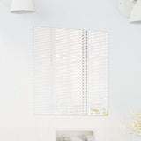 Vidaxl wandspiegel vierkant 40 x 40 cm gehard glas