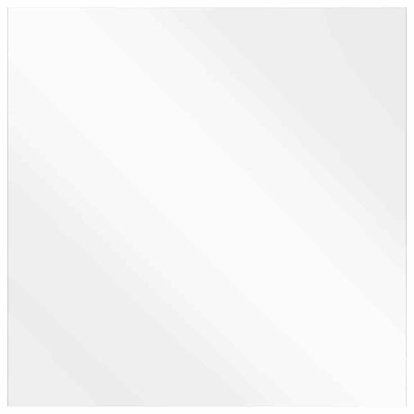 Vidaxl wandspiegel vierkant 60 x 60 cm gehard glas