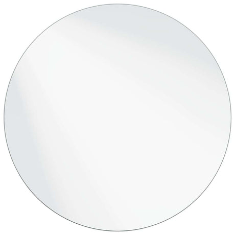 Vidaxl wandspiegel rond ø 50 cm gehard glas