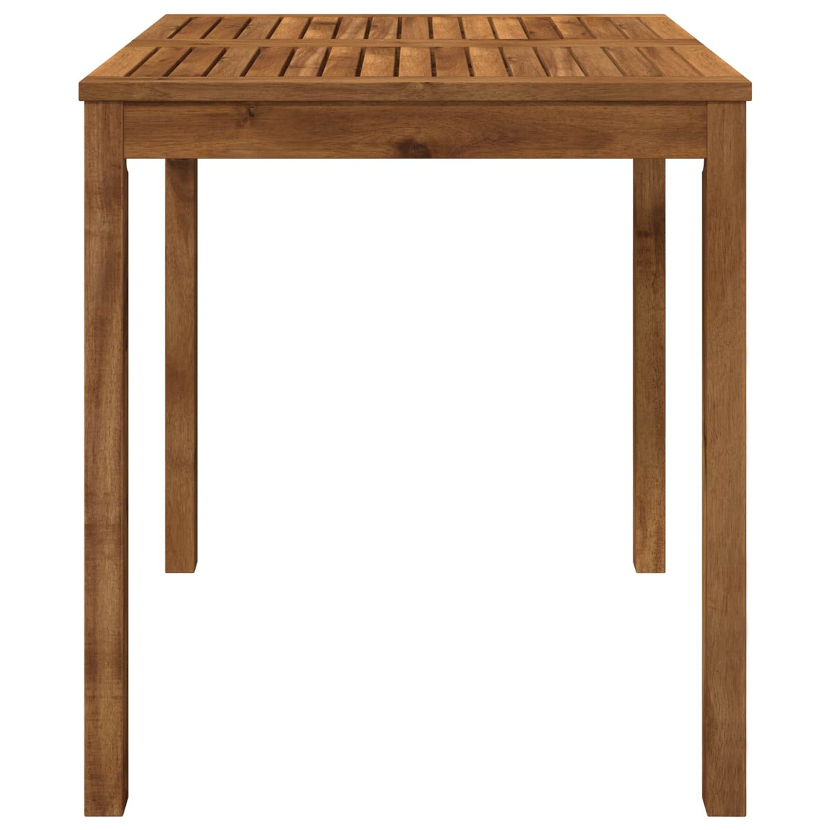 Vidaxl tuindiner tafel naturel 70 x 68,5 x 75 cm massief acaciahout