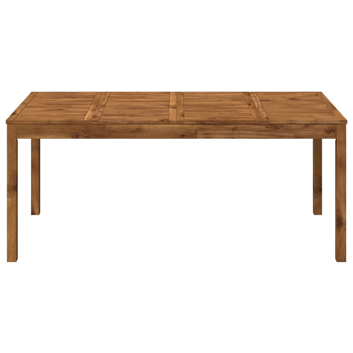 Vidaxl tuindiner tafel naturel 180 x 88,5 x 75 cm massief acaciahout