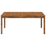 Vidaxl tuindiner tafel naturel 180 x 88,5 x 75 cm massief acaciahout