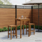 Vidaxl tuinbar tafel naturel 60 x 60,5 x 105 cm massief acaciahout