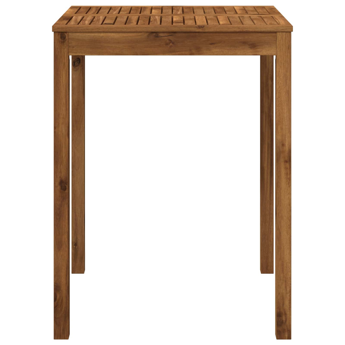 Vidaxl tuinbar tafel naturel 80 x 80,5 x 105 cm massief acaciahout