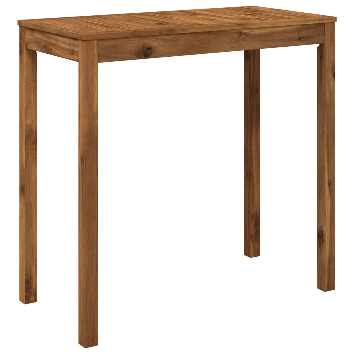 Vidaxl tuinbar tafel naturel 108,5 x 55 x 105 cm massief acaciahout