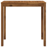 Vidaxl tuinbar tafel naturel 108,5 x 55 x 105 cm massief acaciahout