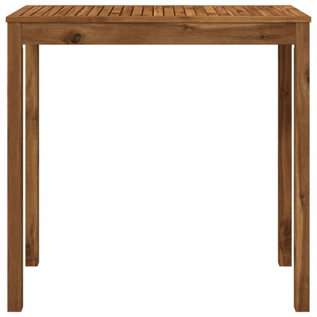 Vidaxl tuinbar tafel naturel 108,5 x 55 x 105 cm massief acaciahout