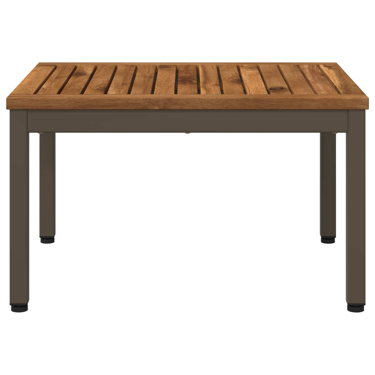 Vidaxl salontafel natuurlijk en koffie 49 x 60,5 x 36 cm