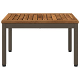 Vidaxl salontafel natuurlijk en koffie 49 x 60,5 x 36 cm