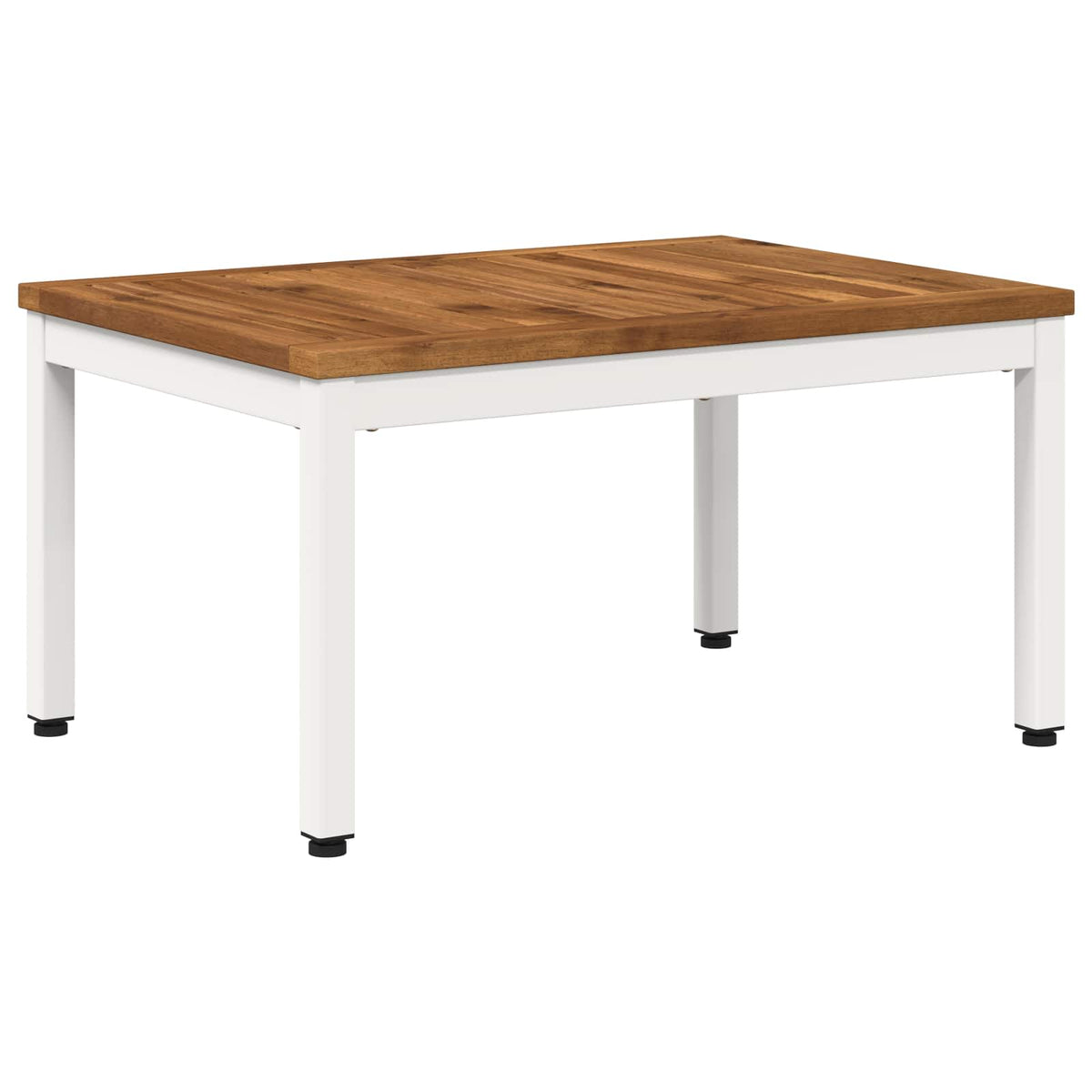 Vidaxl salontafel natuurlijk en wit 49 x 68,5 x 36 cm