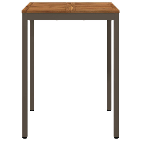 Vidaxl tuinbar tafel naarden natuurlijk en koffie 80 x 80,5 x 105 cm