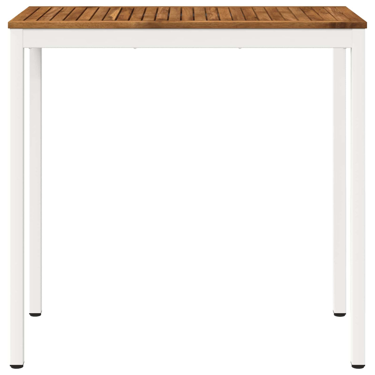 Vidaxl tuinbar tafel naarden natuurlijk en wit 108,5 x 55 x 105 cm