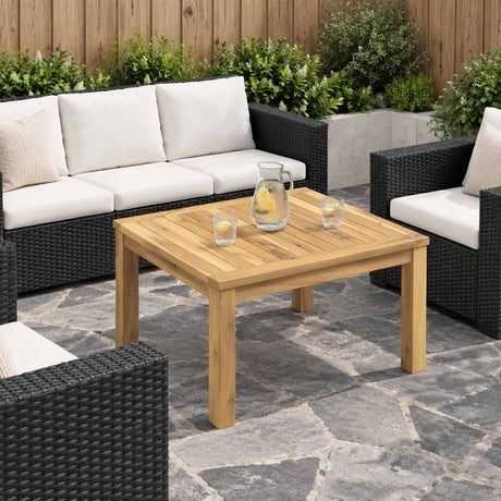 Vidaxl salontafel wit 49 x 60,5 x 36 cm massief acaciahout