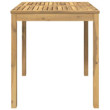 Vidaxl tuindiner tafel witgewassen 70 x 68,5 x 75 cm