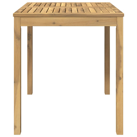 Vidaxl tuindiner tafel witgewassen 70 x 68,5 x 75 cm