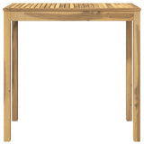 Vidaxl tuinbar tafel wit 108,5 x 55 x 105 cm massief acaciahout