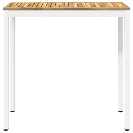 Vidaxl tuinbar tafel naarden wit 108,5 x 55 x 105 cm