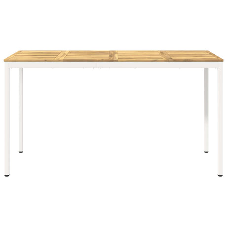 Vidaxl tuinbar tafel naarden wit 196 x 80,5 x 105 cm